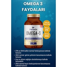 Herovix Omega 3 Balık Yağı 60 Softjel 1100 Mg 2 Adet