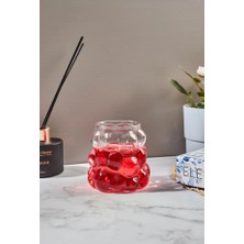 Grape 350ML Bardak Boncuk Isıya Dayanıklı Borosilikat Kahve Sunum Üzüm Bardak