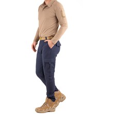 Erkek Taktik Outdoor Kargo Pantolon | Suya Dayanıklı, Esnek, Çok Cepli Lacivert