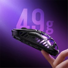 Gravastar Mercury K1 Pro+X Kablosuz Rgb Işıklı Mekanik Q Gaming Klavye ve Optik Mouse Seti, Siyah