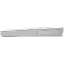 Everest KM-6063 Beyaz / Gri Kablosuz Multimedia Klavye + Mouse Set
