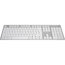 Everest KM-6063 Beyaz / Gri Kablosuz Multimedia Klavye + Mouse Set