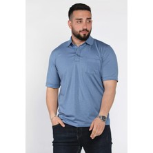 Mishar İtalia Polo Yaka Yarım Düğmeli Cepli Erkek Tişört P-00016829