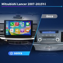 Conio Mitsubishi Lancer 2007-2015 Yıl Uyumlu 10,2 Inç 1 GB Ram 16 GB Hafıza Multimedya Carplay Navigasyon