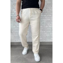 Erkek Pileli Duble Paça Pantolon P-00016210