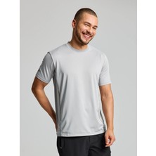 Slam Crew Sunblock Erkek Gri Tişört