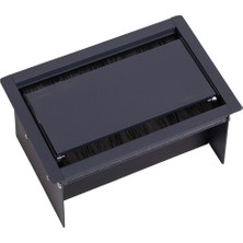 Capella Serisi Çift Açılım Küçük Toplantı Masa Prizi