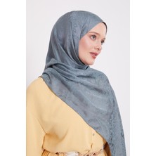 Su Yeşili Etnik Desen Italyan Jakar Şal