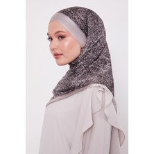 Vizon Baskılı Hint Ipeği Şal