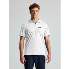 Slam Tech Pique Polo Evo Erkek Beyaz Tişört
