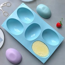 Silikon Paskalya Yumurta Çikolata Kek Dekorasyonu Için, Yaratıcı Bomba Şeker ve Jelly Kubbe Kalıp