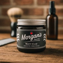 Morgan's Pomade Matt Clay - Güçlü Tutuş Sağlayan Şekillendirici Kil 120 ml