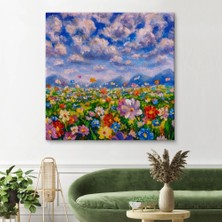 Marsilyan- Kır Çiçekleri Kanvas TABLO-5908