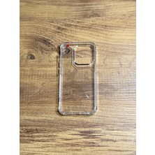 Iphone 16 Şeffaf Darbe Koruyuculu Sert Silikon Kılıf