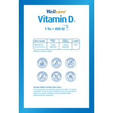 Wellcare Vitamin D3 400 Iu 5 ml Sprey