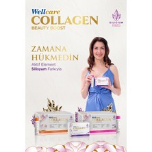 Wellcare Collagen Beauty Boost 5.500 mg Frenk Üzümü & Portakal Aromalı Likit Form - 30 Tüp & 30 Silisyum Kapsül