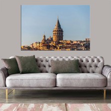 Marsilyan- Dekoratif Baskı Galata Kulesi Kanvas Tablo