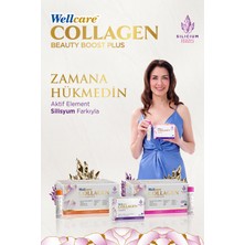 Wellcare Collagen Beauty Boost Plus 10.000 mg Karpuz & Nane Aromalı Likit Form - 30 Tüp & 30 Silisyum Kapsül