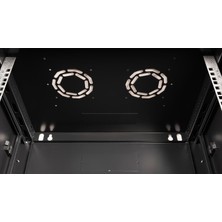 Lande - 4u 19" Duvar Tipi Rack Kabinet – Genişlik: 600 mm | Derinlik: 450 mm – Açık Gri