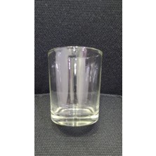 Es Dekor Mumluk Şeffaf Bardak Renksiz Shot Içki Alkol Kahve Yanı 1 Adet