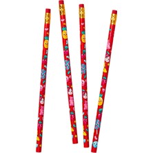 Smiggle - Karışık Meyve Kokulu Kalem 4lü Paket