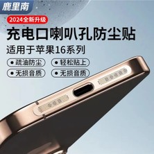 Iphone 16PRO-16 Promax Çöl Titanyum Toz ve Kir Önleyici Filtre Mikrofon , Hoparlör, Şarj Koruma