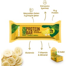 WaspCo Muzlu Yüksek Protein Bar 50g x 12 Adet