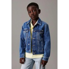 Erkek Çocuk Ck Bright Denim Ceket - Mavi