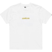 Quiksilver Ev Dısconnect Effects Ss EQYZT08049-908 Beyaz Tişört
