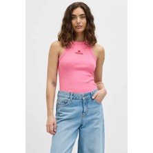 Jjxx Jxforest Str Sl Rıb Emb T Pembe Kadın Kısa Kol T-Shirt