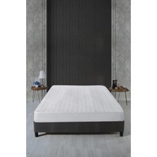 200X200 Kapitoneli Çift Kişilik Sıvı Geçirmez Alez Fitted Geçmeli Yatak Koruyucu