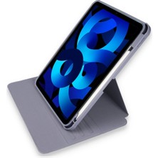Newface Ipad 10.2 (7.nesil) Kılıf Starling 360 Kalemlikli Tablet Kılıf - Lila Bstmy