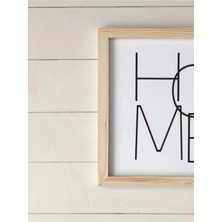 Doğal Ahşap Kenarlı Home Duvar Dekoru Salon Oturma Yatak Çocuk Odası Için Tablo Seti