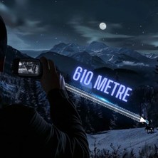 Yashica Kızıl Ötesi Gece Görüş Dürbünü (4k Ultra Hd, 600 Metre Gece Görüşü, 5000 Mah Pil )