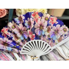 baytoptan Plastik Desenli Yelpaze