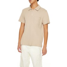 F21 Cep Detaylı Polo Yaka Tişört