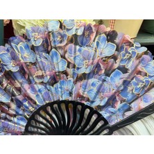 baytoptan Plastik Desenli Yelpaze