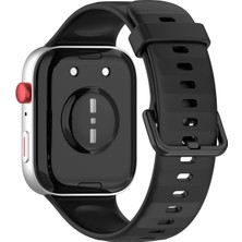 Huawei Watch Fit 4 Huawei Watch Fit 4 Pro Ile Uyumlu Kordon Terletmeyen Yumuşak Silikon Spor Kayış