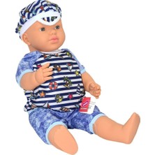 2251 Gamze, Konuşan Aliş Erkek Kel Bebek 55 cm