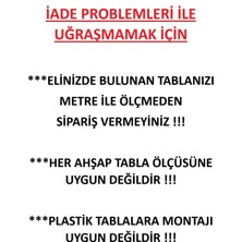 Demontepark Katlanır Masa Ayağı-Büyük Boy-Siyah Renk