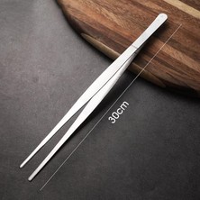 Hill Homes Şef Cımbızı 30CM Paslanmaz Çelik Mutfak Cımbızı Masterchef Yemek Cımbızı Aşçı