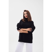 Vibe Unico 43151 Triko Balıkçı Salaş Kazak-Siyah