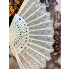 baytoptan Plastik Desenli Yelpaze