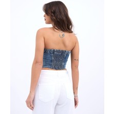 Vibe Unico 6285 Kot Bluz-Mavi