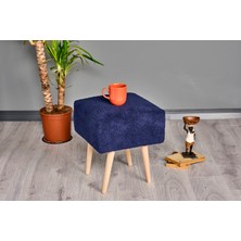 Puf Mushroom Retro Kare Çok Amaçlı Puf Bench Koltuk Tabure