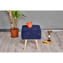 Puf Mushroom Retro Kare Çok Amaçlı Puf Bench Koltuk Tabure