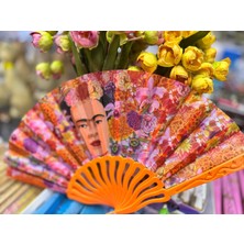 baytoptan Plastik Desenli Yelpaze