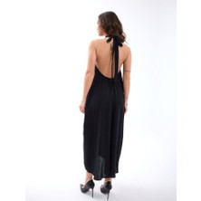Vibe Unico 7145 Elbise-Siyah