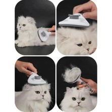 Arven ToysEdi Köpek Tırnak Makası ve Otomatik Tuşlu Kedi Köpek Kılı Tüy Toplama Fırçası Takımı