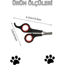 Arven ToysEdi Köpek Tırnak Makası ve Otomatik Tuşlu Kedi Köpek Kılı Tüy Toplama Fırçası Takımı